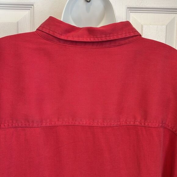 Velvet Heart Pinky‎ Red Shirt/Shacket Size 3X - Picture 8 of 11